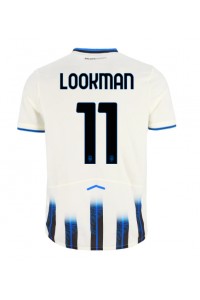 Atalanta Ademola Lookman #11 Jalkapallovaatteet Vieraspaita 2025-26 Lyhythihainen
